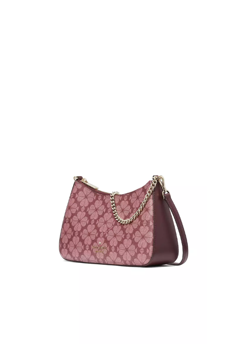 Kate Spade Signature Crossbody Bag Spade Flower In Grenache KI381