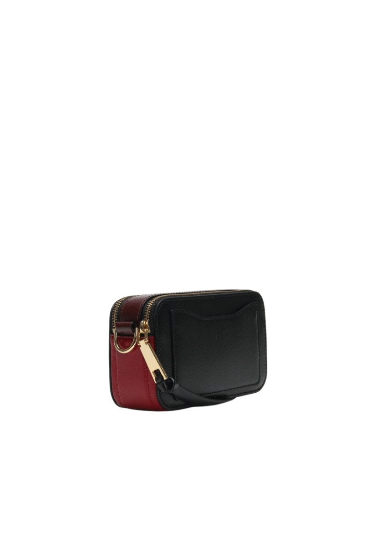 Marc Jacobs Snapshot Camera Bag In Black Red M0012007