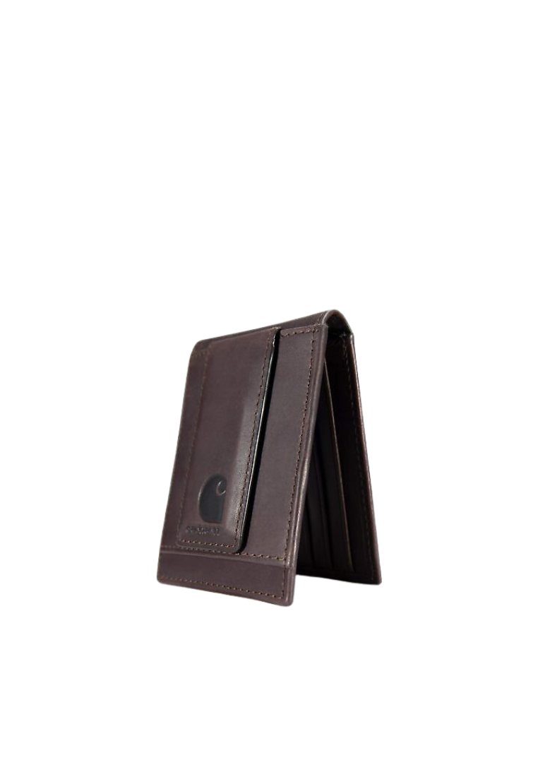 Carhartt Men's Oil Tan Leather Wallet In Brown WW0221