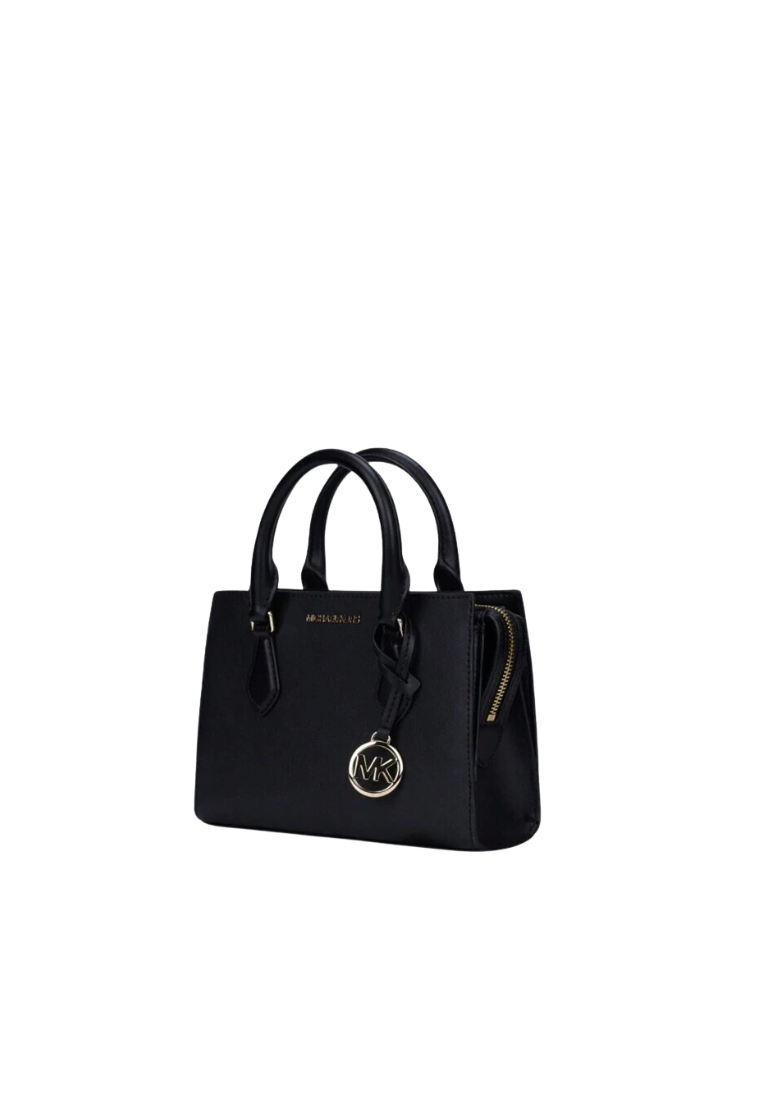 Michael Kors Sheila Small Faux Satchel Bag In Black 35S3G6HS5L