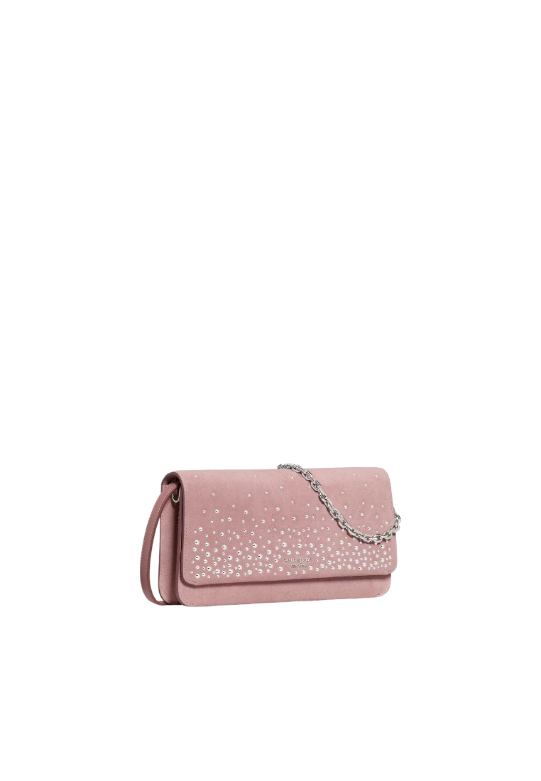 Kate Spade Ivy Studded Crossbody Bag In Dusk Rose KP316