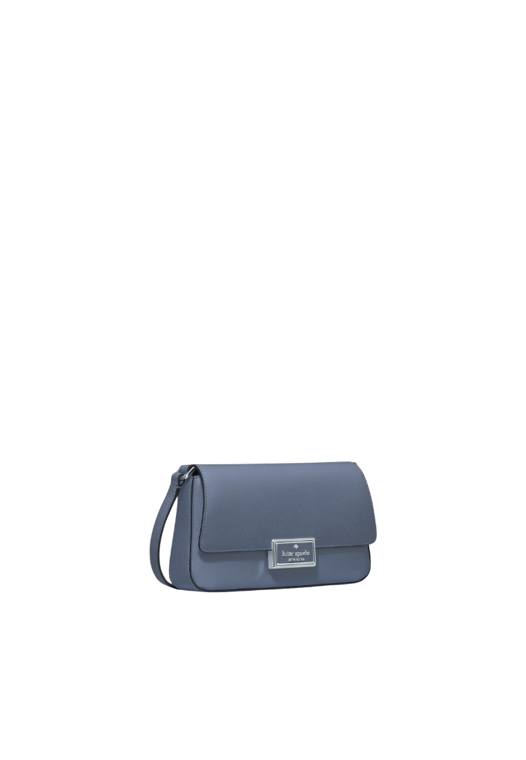 Kate Spade Reegan Mini Flap Crossbody Bag In Cinder Grey KM532