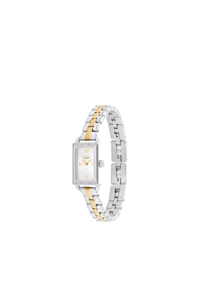 ( PREORDER ) Coach Mini Liz 17MM X 24MM Watch In Two Tone CEK30
