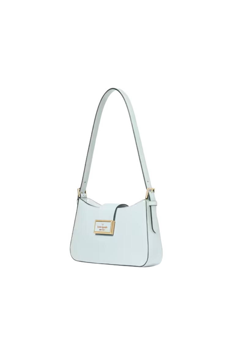 Kate Spade Reegan Shoulder Bag Patent Small In Hazy Morning KF530