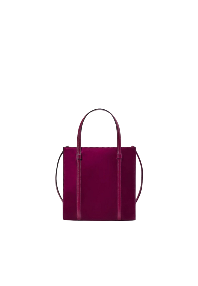 Kate Spade Kenzie Patent Mini Tote Bag In Dark Raspberry KI956