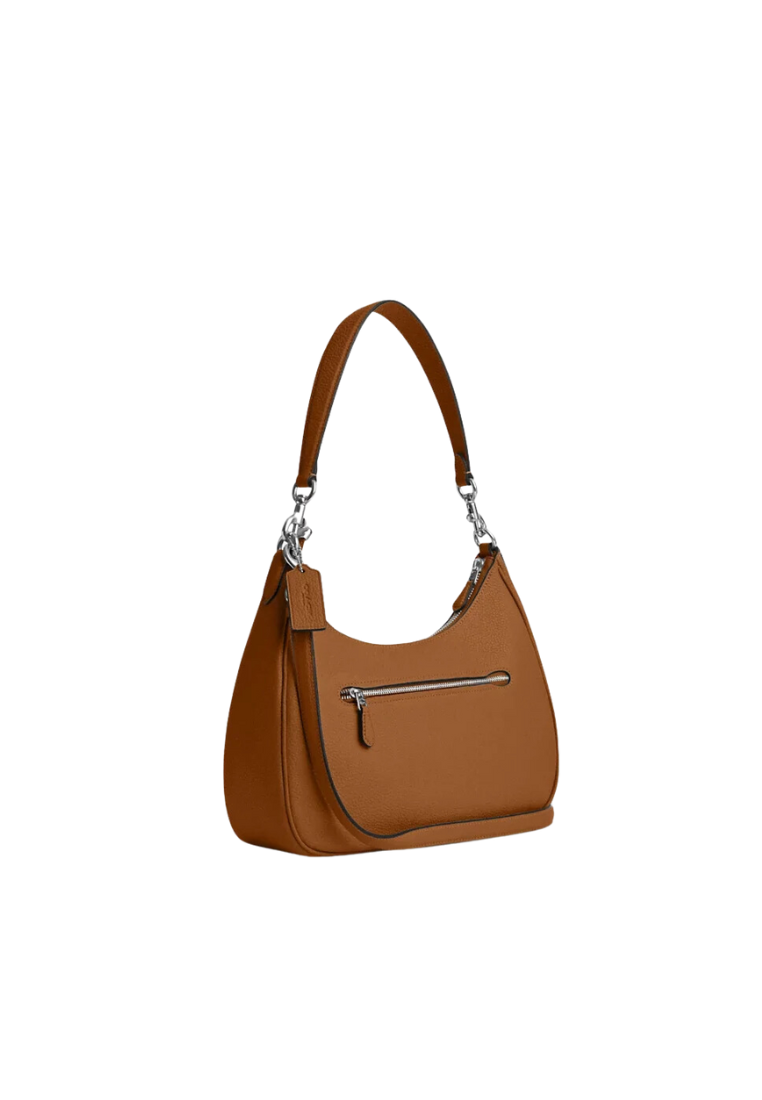 Coach Teri Hobo Shoulder Bag In Light Saddle CJ517