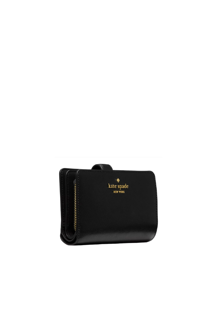 Kate Spade Medium Bifold Wallet In Black KN752