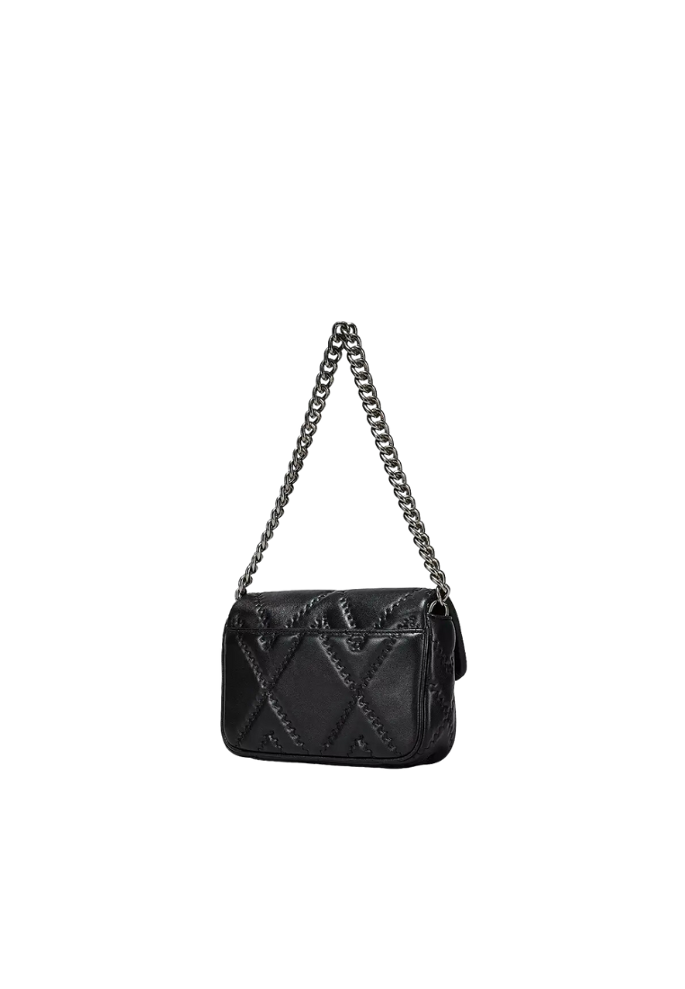 Marc Jacobs The Quilted Shoulder Bag J Marc In Black 2F4HSH037H04