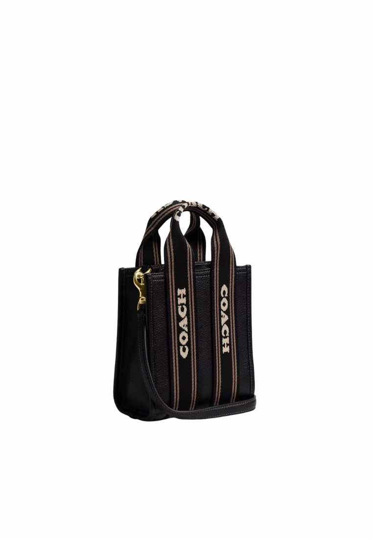 Coach Smith Mini Tote Bag In Black Multi CCF80