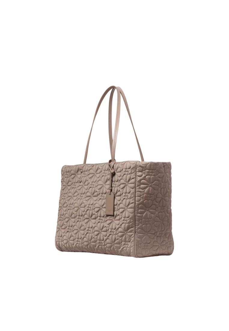 Kate Spade Tilly Quilted Tote Bag Large In City Scape KK807