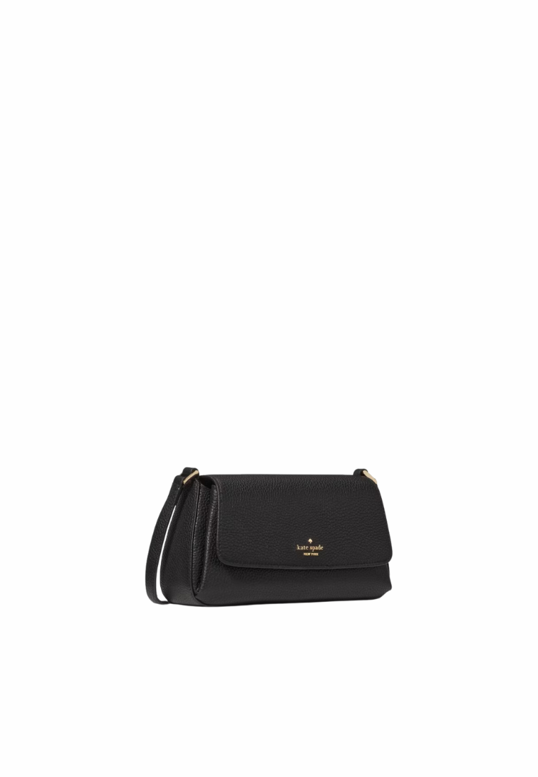 Kate Spade Sutton Mini Flap Crossbody Bag In Black KO122