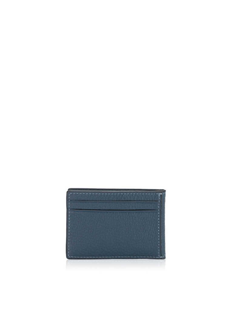 Coach Billfold Compact Wallet In Denim CM167