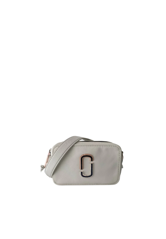 ( AS IS ) Marc Jacobs The Softshot 21 H118L01PF21 Crossbody Bag In White