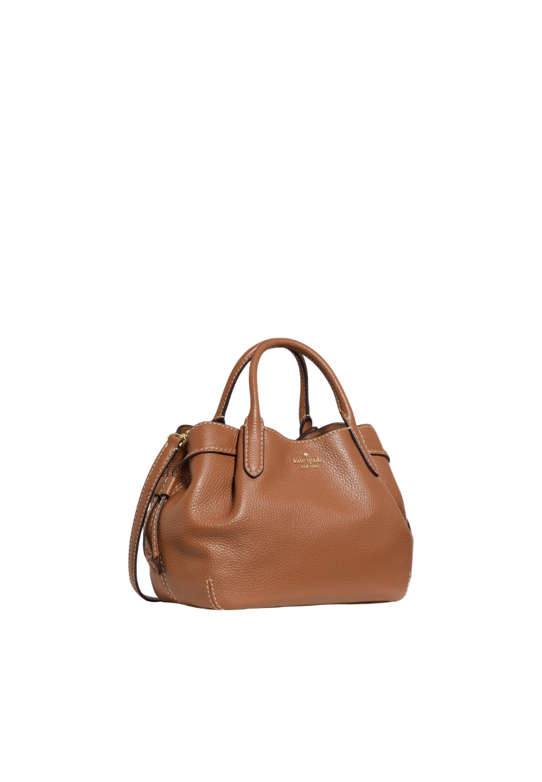Kate Spade Dumpling Satchel Bag In Warm Ginger KP933