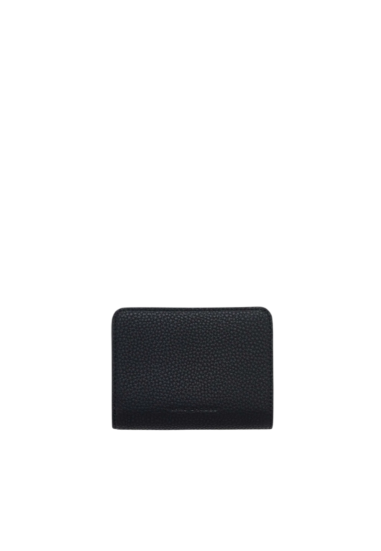 Marc Jacobs The Pebble J Marc Mini Compact Wallet In Black 2F5SMP066S01