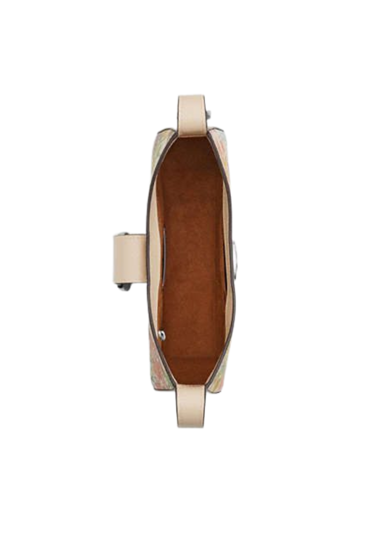 Coach Eliza Shoulder Bag In Ivory Multi CR161