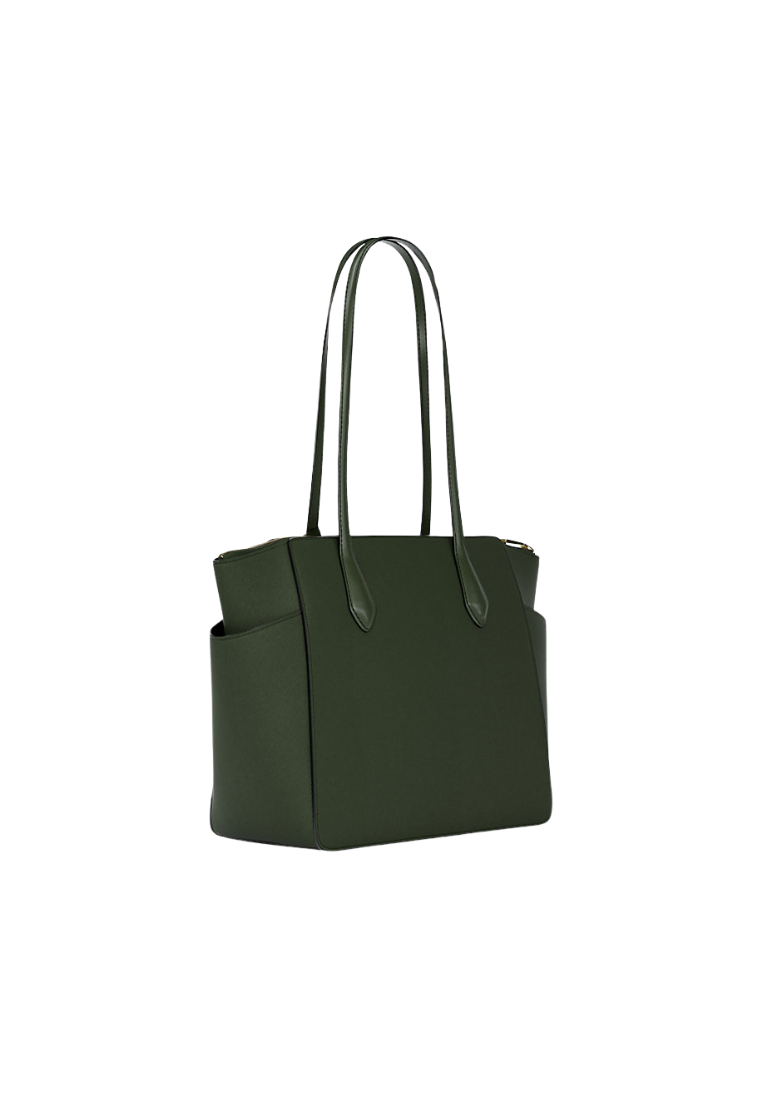 Michael Kors Marilyn Medium Saffiano Leather Tote Bag In Moss Mousse 35F5G6AT2L