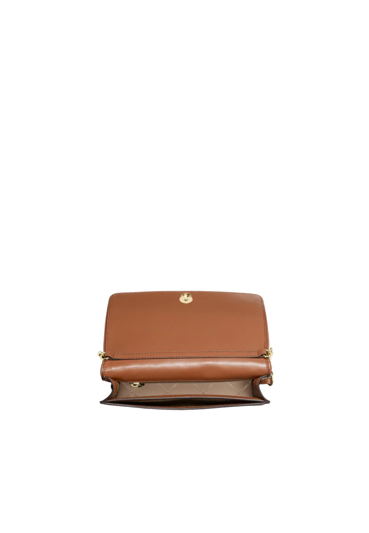 Michael Kors Jet Set Medium Woven Crossbody Bag In Luggage 35R6GTVC8Y