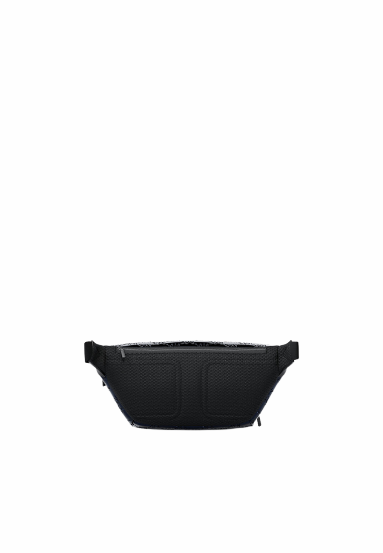 Michael Kors Cooper Medium Metallic Logo Debossed Utility Sling Bag In Navy Blue Marine 37F5LCOY9O