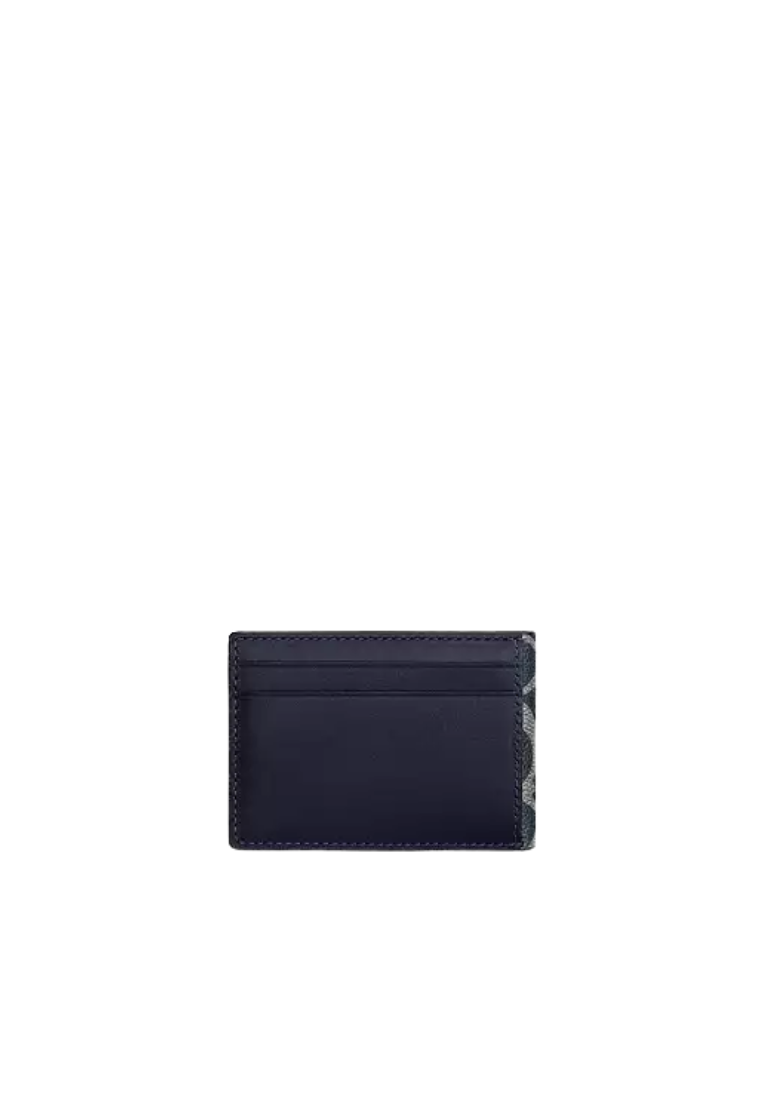 Coach Compact Billfold Wallet In Signature Canvas In Denim Chalk CW368