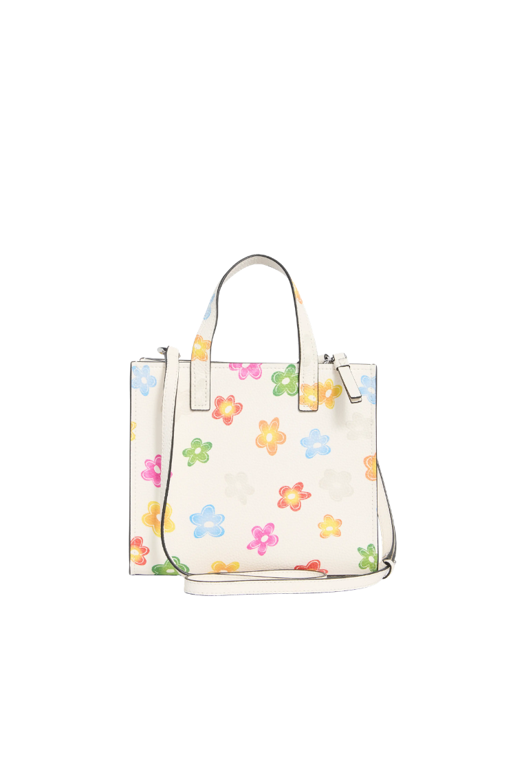 Marc Jacobs Mini Grind Wild Daisy Tote Bag In White Multi 4P6HTT002H01