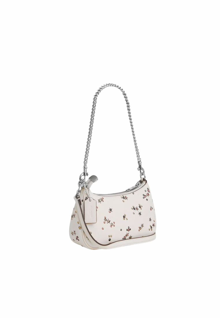 Coach Teri Mini Crossbody Bag With Star Print In Chalk Multi CCE46