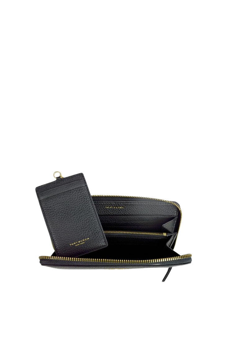 Tory Burch Britten Zip Continental Wallet In Black 141004