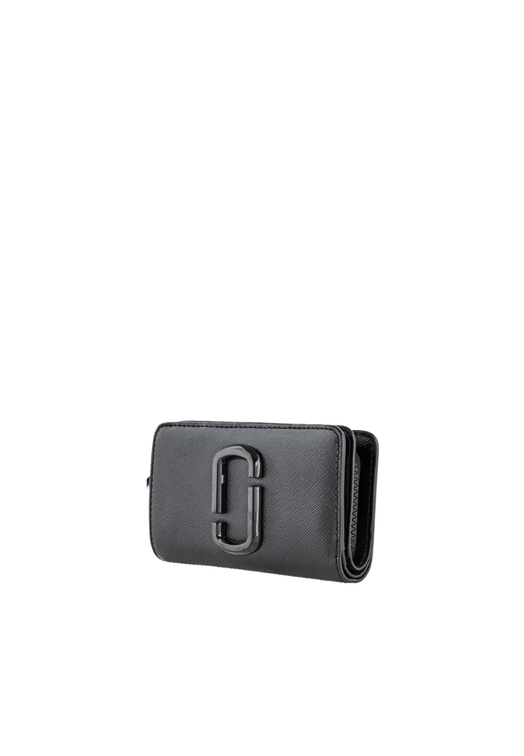 Marc Jacobs Snapshot Compact Wallet In Black M0014528