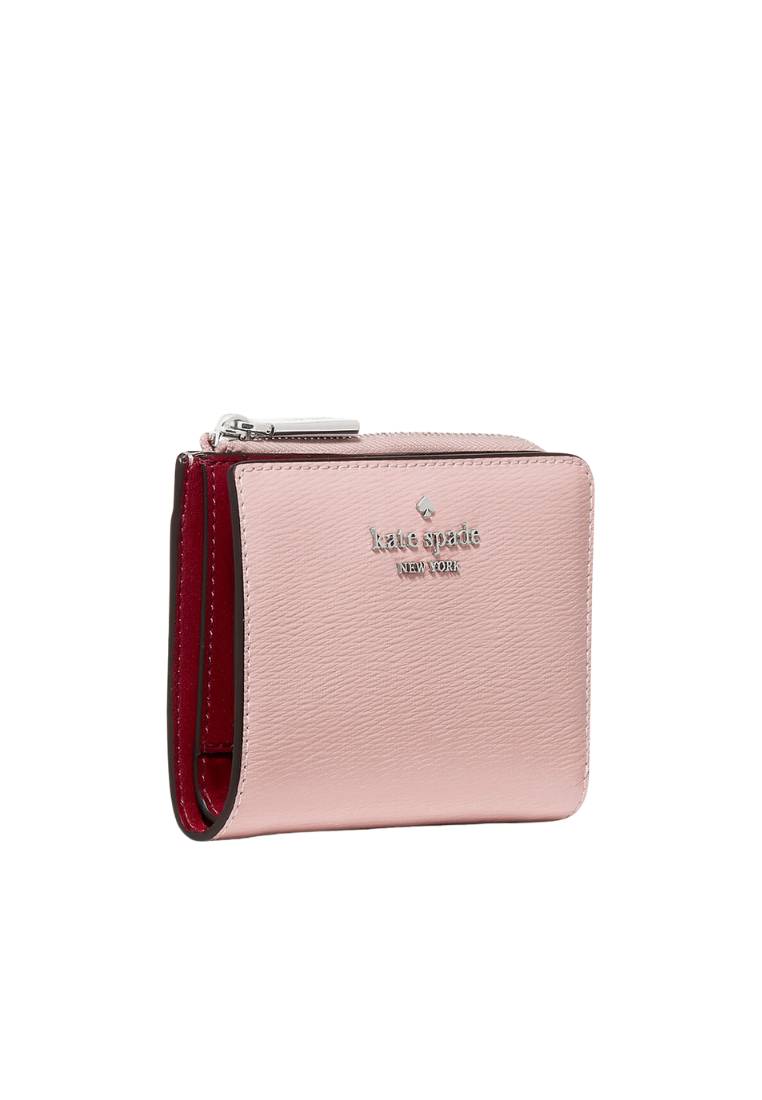 Kate Spade Madison Small L-Zip Wallet In Tutu Pink KN226