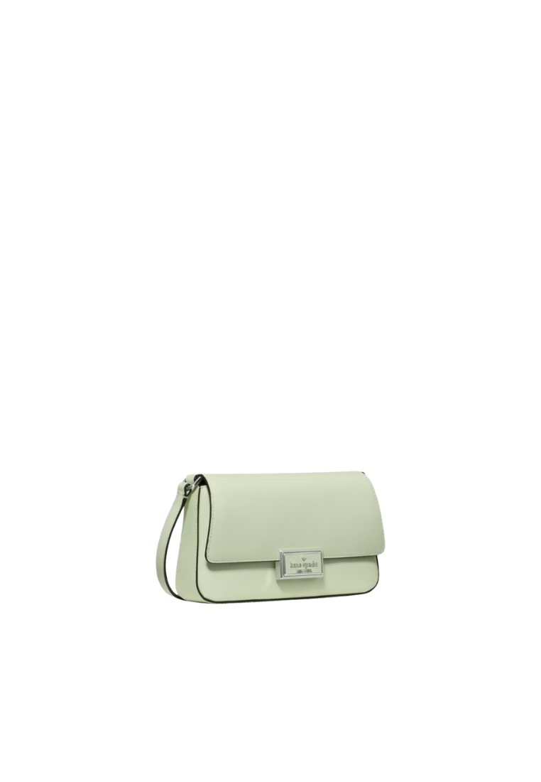 Kate Spade Reegan Mini Flap Crossbody Bag In Lime Frosting KM532