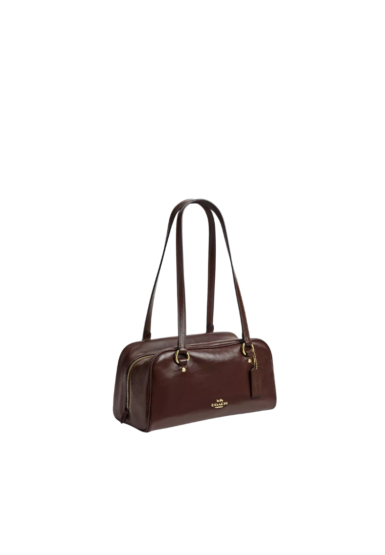 ( PREORDER ) Coach Sydney Crinkle Leather Shoulder Bag In Maple CFP00