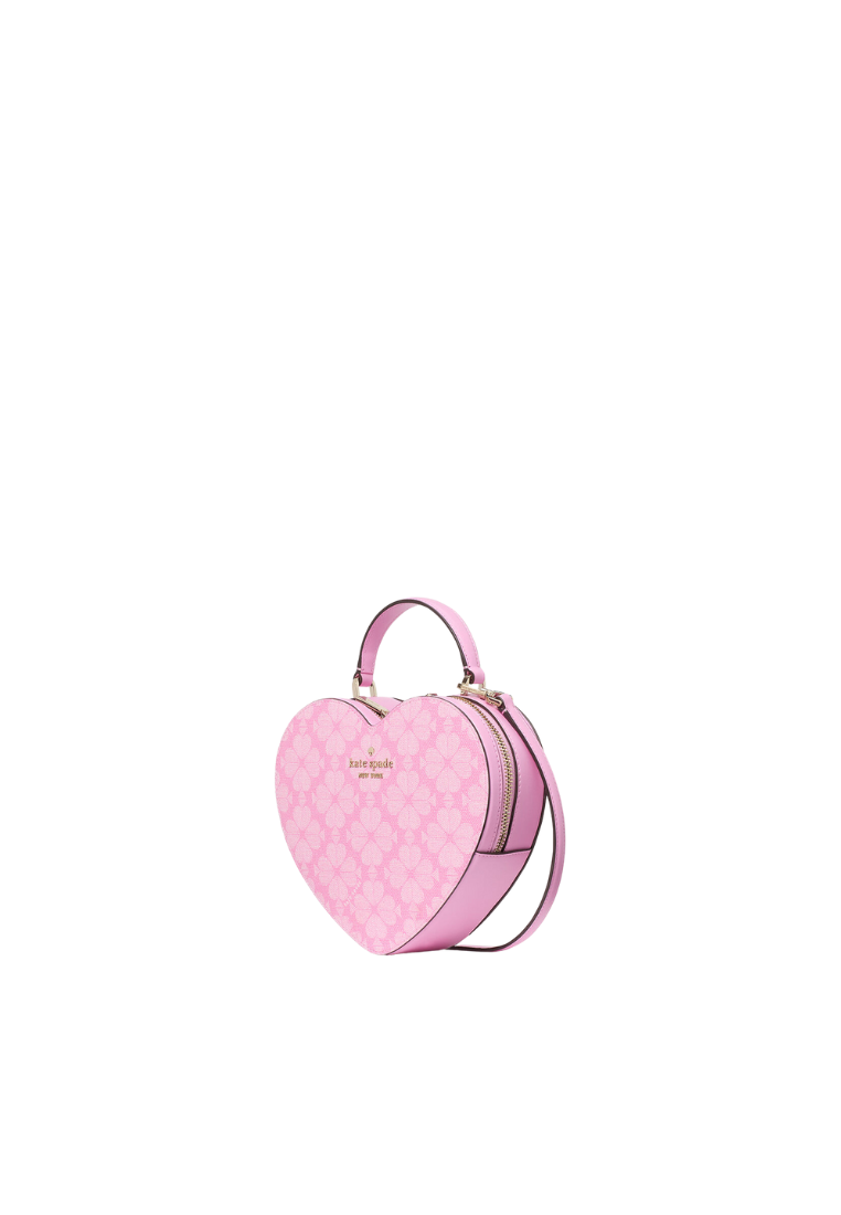Kate Spade Love Shack Crossbody Bag Spade Flower Heart In Parisian Rose Kk155