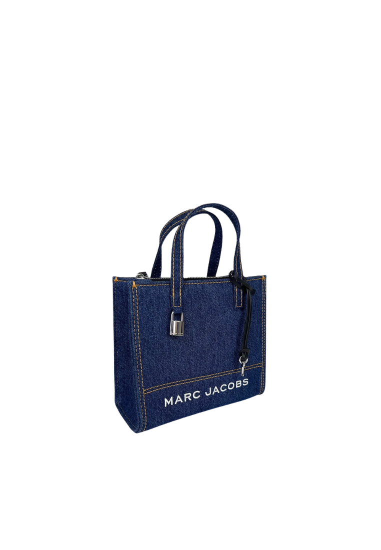 Marc Jacobs Mini Grind Denim Tote Bag In Denim 4S5HTT078H02
