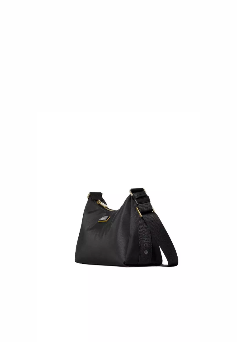 Kate Spade Carter Nylon Small Shoulder Bag In Black KL967
