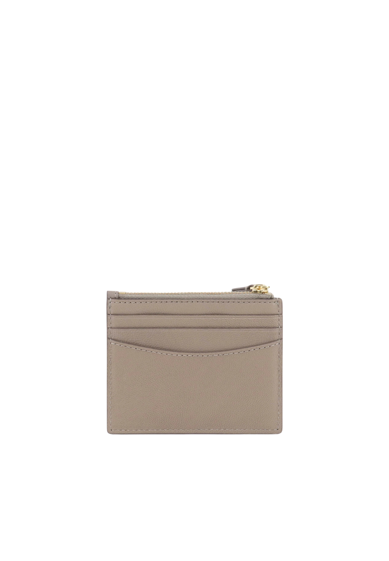 Marc Jacobs The Slim Card Case 84 Zip In Cement S177L03FA22