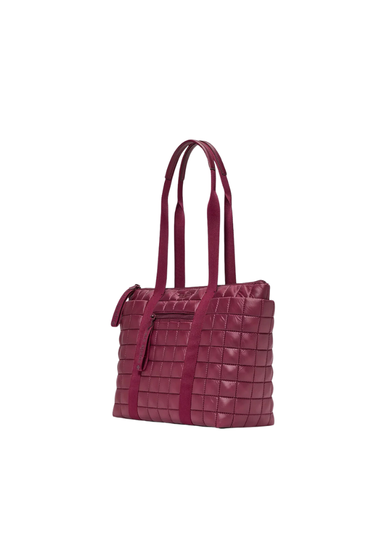 Kate Spade Camden Quilted Medium Tote Bag In Blackberry KI383