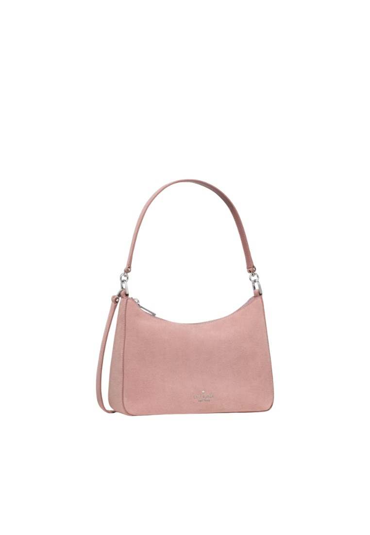 ( PREORDER ) Kate Spade Margot Suede Medium Shoulder Bag In Dusk Rose KP191