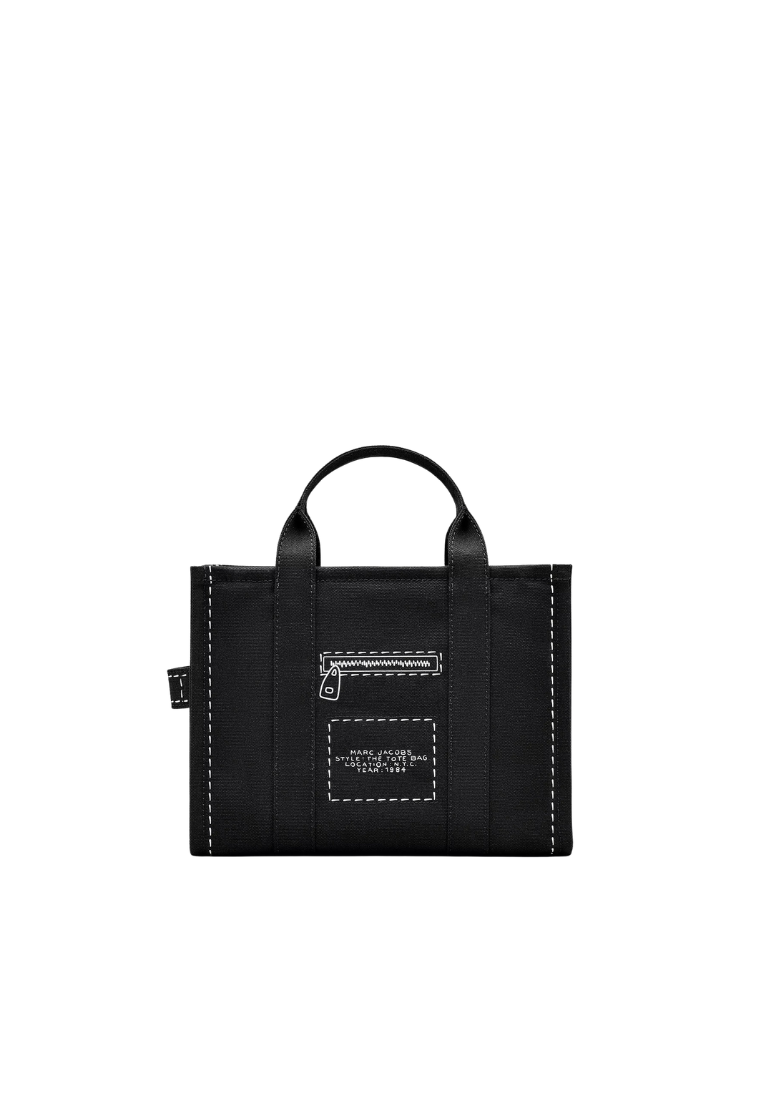 Marc Jacobs The Trompe L'oeil Cargo Canvas Medium Tote Bag In Black 2P5HTT023H03