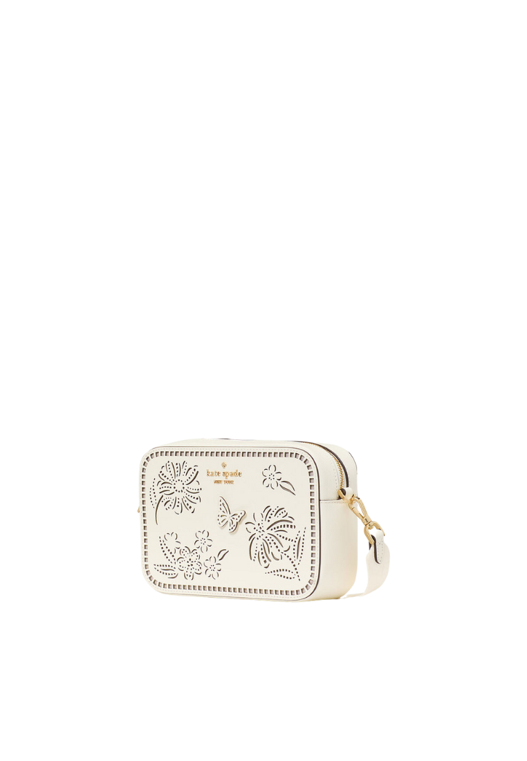 Kate Spade Madison Perforated Camera Bag In Meringue KK958