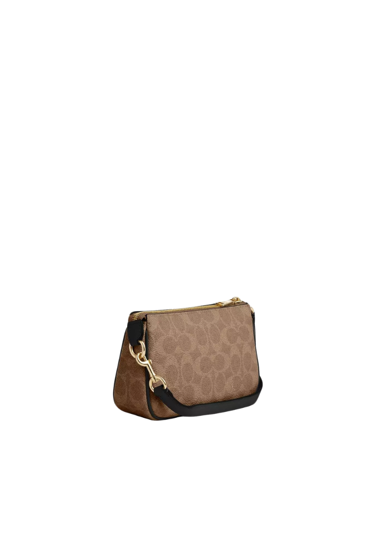Coach Nolita 19 Shoulder Bag In Tan Black CW426