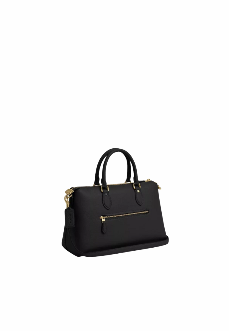 Coach Georgia Satchel Bag In Black CR156