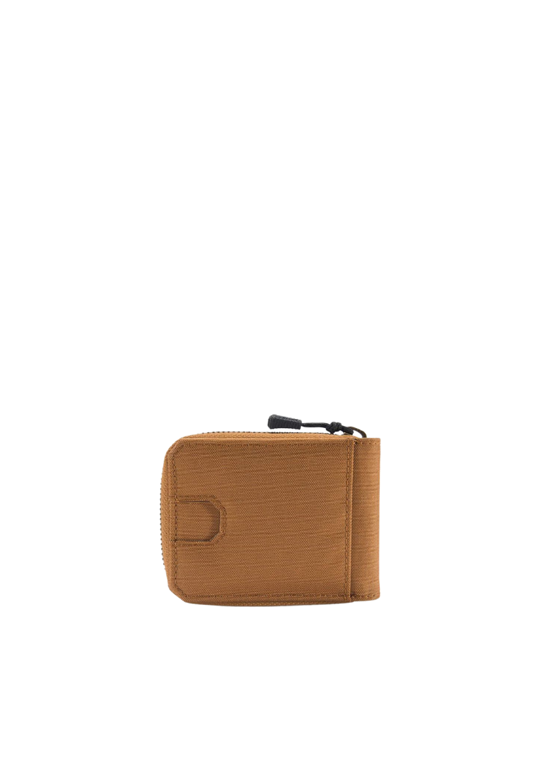 Carhartt Nylon Duck Zipper Wallet In Saddle WW0237