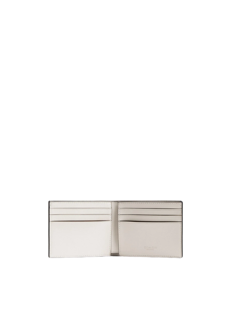 Coach Slim Billfold Stamped Wallet In Steam Multi CH083