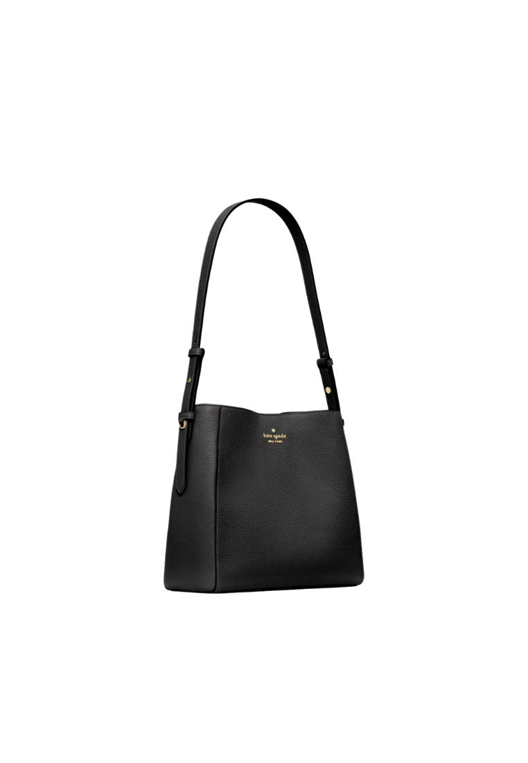 Kate Spade Juliette Medium Bucket Bag In Black KM546