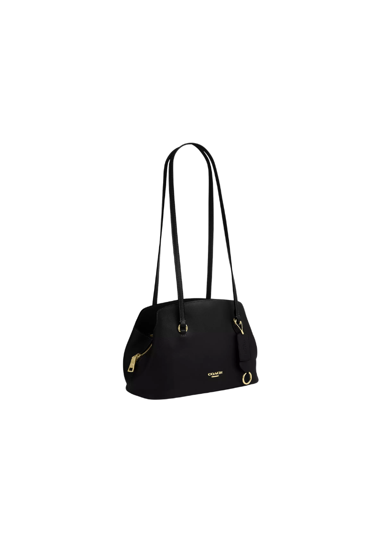 ( PREORDER ) Coach Elise Shoulder Bag In Black CFP35