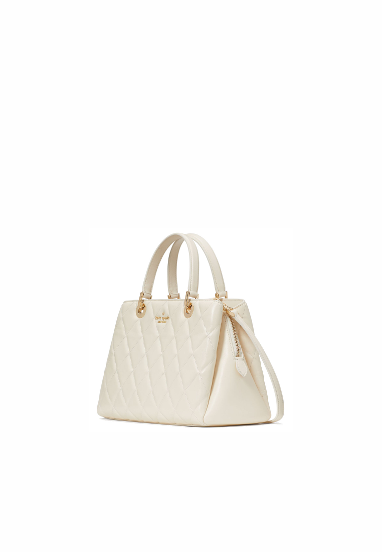 Kate Spade Carey Sullivan Satchel Bag In Meringue KH227