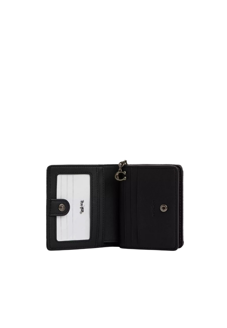 ( PREORDER ) Coach Snap Wallet In Washed Grey CAP07