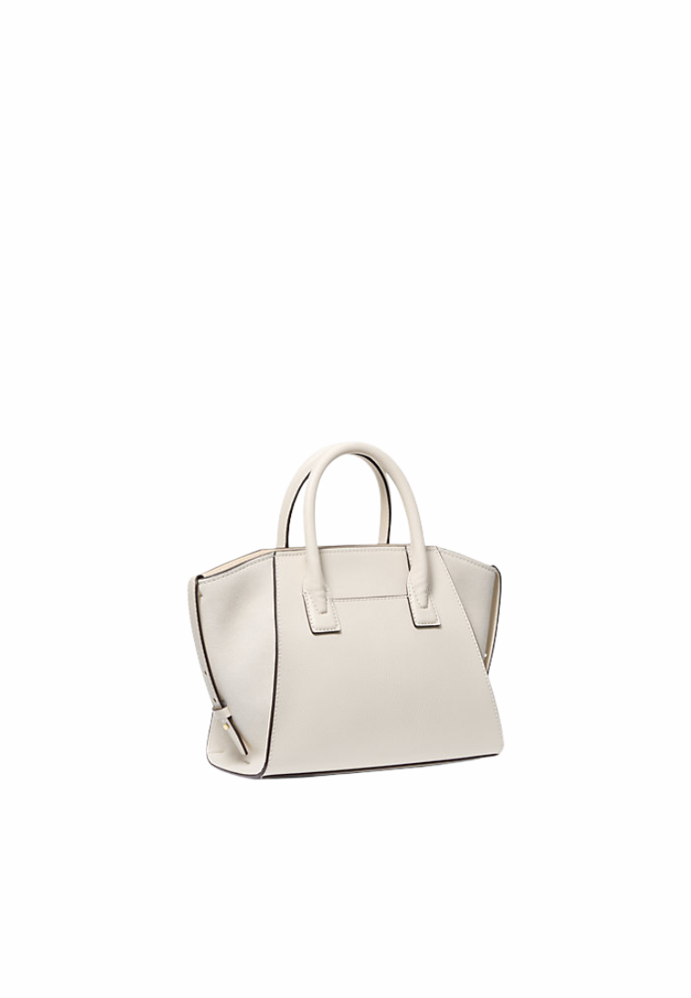 Michael Kors Avril Small Satchel Bag In Light Cream 35F4G4VS1L