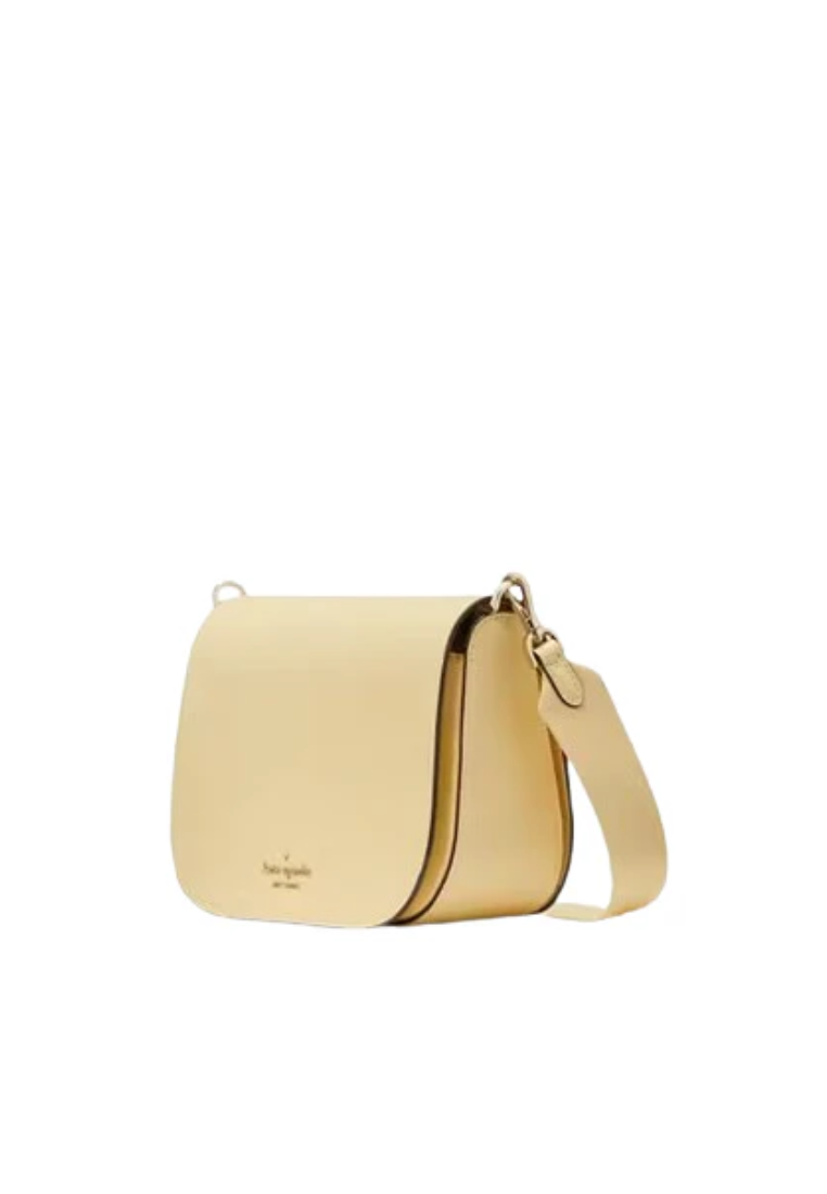 Kate Spade Madison Saffiano Leather Crossbody Bag In Butter KC438