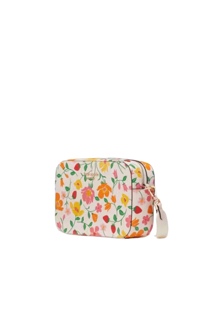 Kate Spade Madison Strawberry Garden Mini Crossbody Bag In Pink Multi ...
